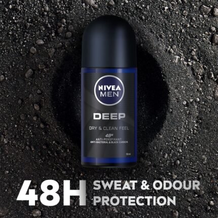 NIVEA MEN Deep Black Charcoal Deodorant