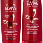 'Oreal Paris Elvive Colour Protecting Shampoo 400ml & Conditioner 360ml Dual Pack