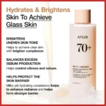 Anua Rice 70+ Ceramide Glow Milky Toner-250ml - Image 2