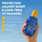 NIVEA SUN Protect & Moisture Spray SPF50 - (200ml) - Image 3
