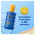 NIVEA SUN Protect & Moisture Spray SPF50 - (200ml) - Image 4