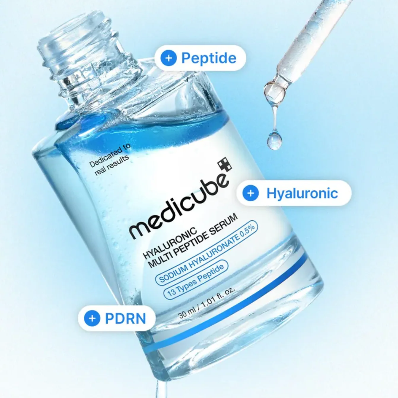 edicube Hyaluronic Multi Peptide Serum (30ml) - 2