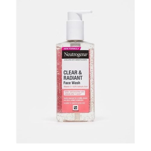 Neutrogena Clear & Radiant Face Wash with Vitamin C + Salicylic Acid-200ml